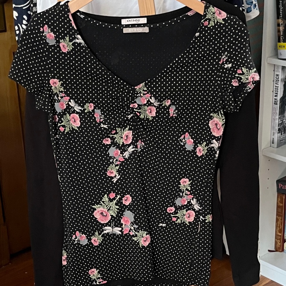 Orsay: Cotton Top with Dragonflies